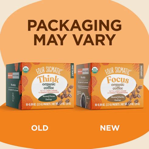 Four Sigmatic Focus Instant Organic Coffee with Lion's Mane & Chaga Mushrooms